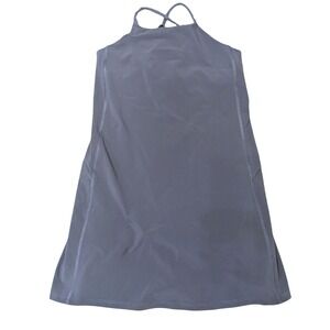 Athleta Girl Doing The Most Dress Navy Blue Size S 7 Romper Lining Pockets